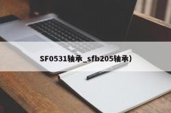 SF0531轴承_sfb205轴承）